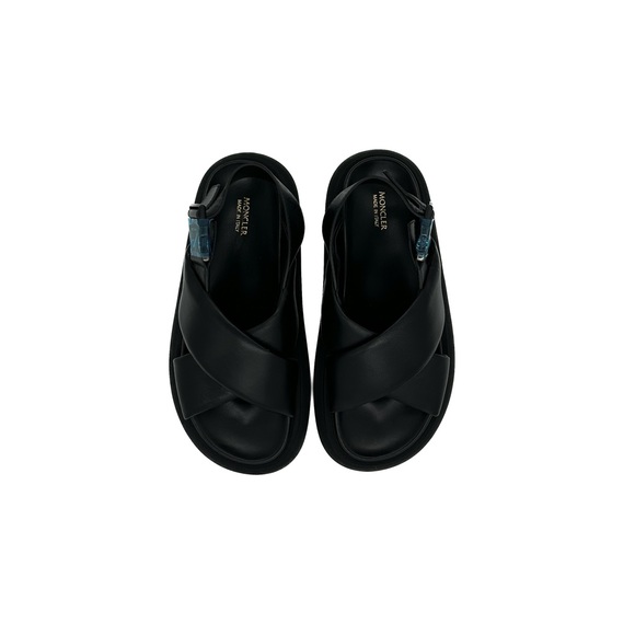MONCLER Solarisse Leather Sandals - Picture 6 of 6
